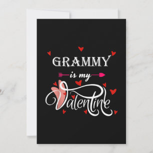 Mein Grammy ist mein Valentine-Valentinstag Grands Feiertagskarte