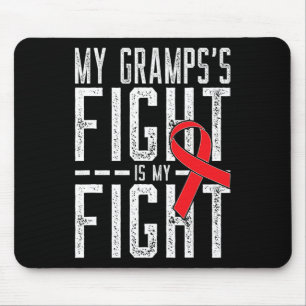 Mein Gramps Kampf ist mein Kampf gegen den Blutkre Mousepad