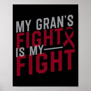 Mein Gran's Kampf ist meine Awa gegen die Anämie d Poster