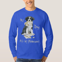 Mein Grenzcollie aß meine Hausaufgaben