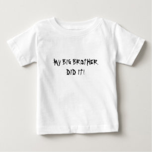MEIN GROSSER BRUDER! BABY T-SHIRT