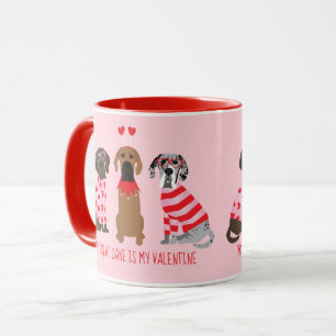 Mein großer Tod ist mein Valentinstag Tasse