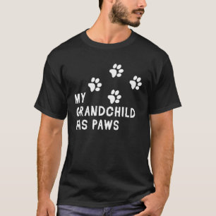 Mein Großkind hat Paws Dog Fur Elternteil T-Shirt