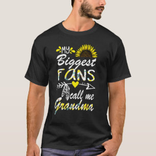 Mein größter Fan nennt mich Oma Oma Muttertag T-Shirt