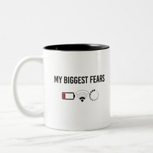 Mein größtes Angst Programmierer-Shirt Programm-Ic Zweifarbige Tasse