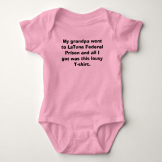 Mein Großvater ging LaTuna zu bundesstaatlichem Baby Strampler