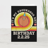 Mein Groundhog Day Geburtstagsparty Hut Lustig Ret