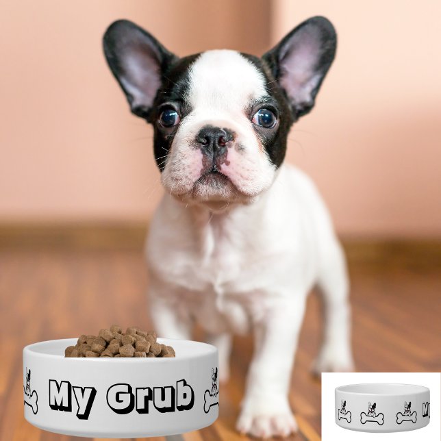 Mein Grub, Französischer Bulldog, einfach, Minimal Napf (Von Creator hochgeladen)