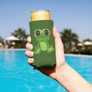Mein grüner Frosch-Freund Selters Dosenkühler