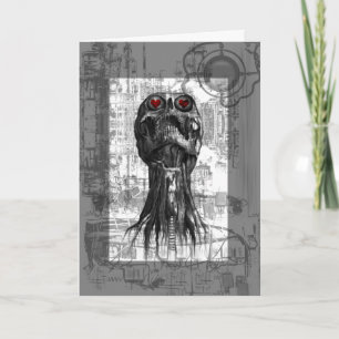 Mein gruseliger Valentinsgruß Feiertagskarte