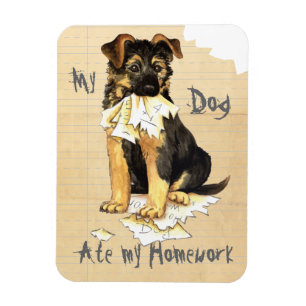 Mein GSD hat meine Hausaufgaben aufgeweckt Magnet