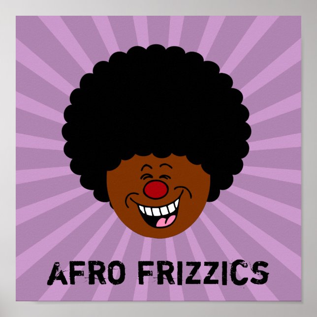 Mein Haar trotzt dem Gesetz der Schwerkraft und As Poster (Vorne)