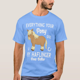 Mein Haflinger-Pferd macht es besser Junge T-Shirt