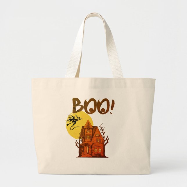 Mein Halloween  Jumbo Stoffbeutel (Vorne)