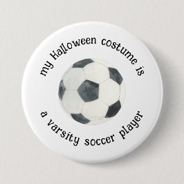 Mein Halloween-Kostüm ist ein Fußballspieler, lust Button