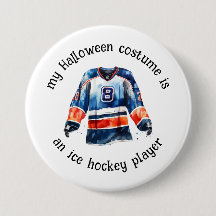 Mein Halloween-Kostüm ist ein Hockeyspieler, Funny