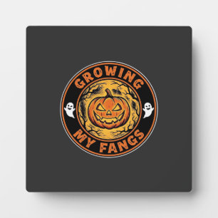 Mein Halloween-Kürbis-Geister-Design mit wachsende Fotoplatte