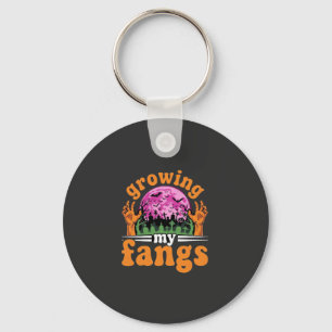 Mein Halloween-Vampir-Design mit wachsenden Fangzä Schlüsselanhänger