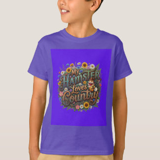 Mein Hamster liebt Country T-Shirt