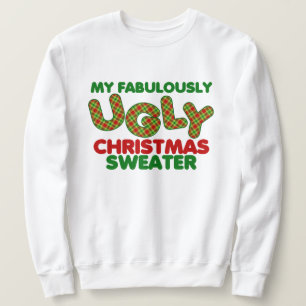 Mein hässlicher Weihnachtskraut Sweatshirt