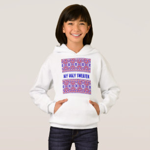 MEIN HÄUFIGER Personalisierter Xmas Girls Pullover