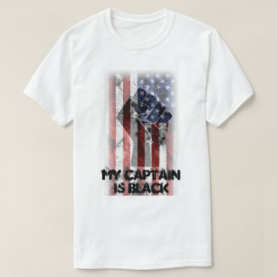 Mein Hauptmann ist der schwarze T - Shirt