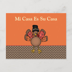 Mein Haus ist Ihr Haus Postkarte