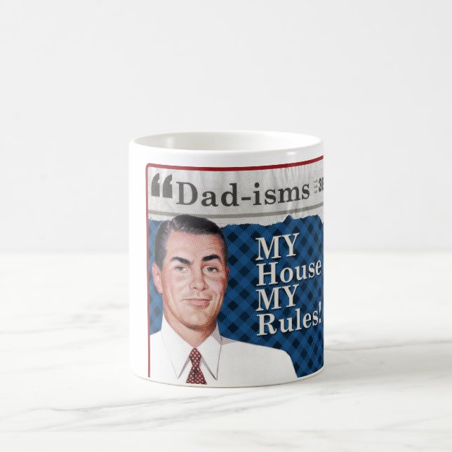 MEIN Haus, MEINE Regeln! Tasse (Mittel)