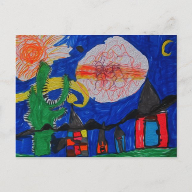 Mein Haus Postkarte (Vorderseite)