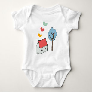 Mein Häuschen Baby Strampler