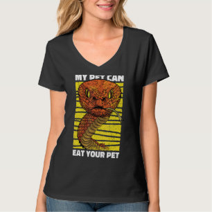 Mein Haustier kann Cool essen und Schlangen 2 T-Shirt