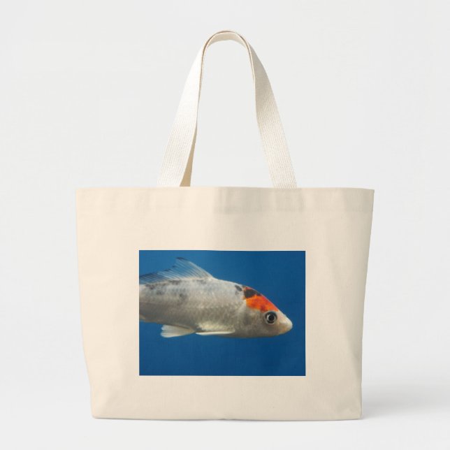 Mein Haustier Koi Fisch Jumbo Stoffbeutel (Vorne)