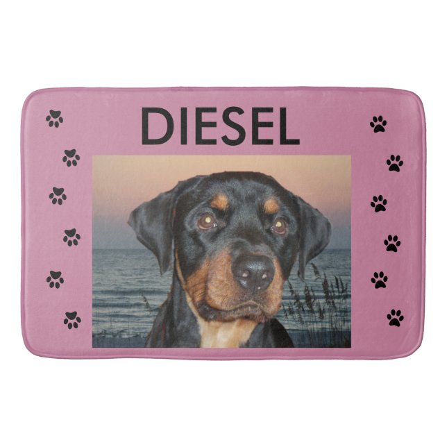 Mein Haustier und meine Paare Badematte (Vorderseite)