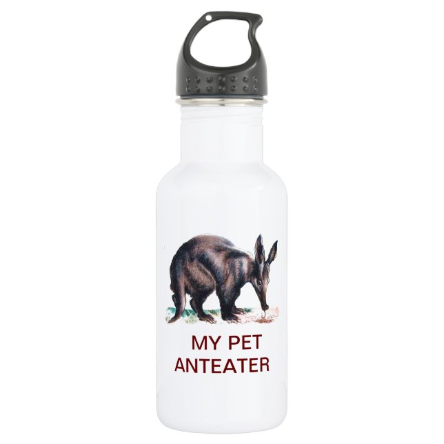 MEIN HAUSTIERANTEATER TRINKFLASCHE (Vorderseite)