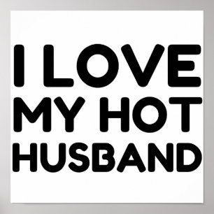 MEIN HEISSES HUSBAND I LIEBE POSTER