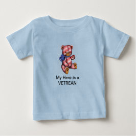 Mein Held ist ein VETERAN BABY T - Shirt