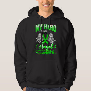 Mein Held ist jetzt mein Engel Cerebral Palsy Gree Hoodie