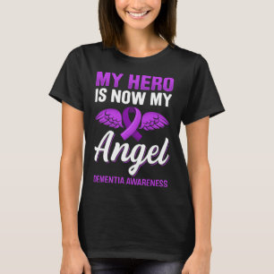 Mein Held ist jetzt mein Engel Demenz Bewusstsein T-Shirt
