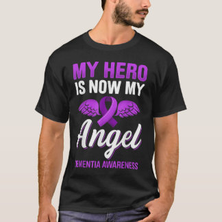 Mein Held ist jetzt mein Engel Demenz Bewusstsein T-Shirt