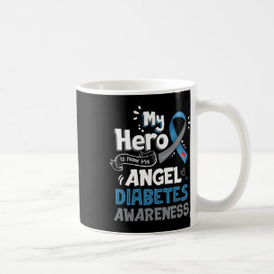Mein Held ist jetzt mein Engel T1d Diabetes Awaren Kaffeetasse