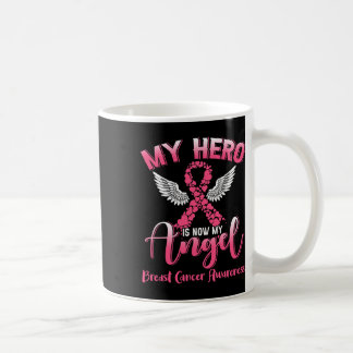 Mein Held ist jetzt meine Engel-Rosa Brustkrebs Sc Kaffeetasse