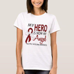 Mein Held ist mein Engels-multiples Myeloma T-Shirt