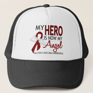 Mein Held ist mein Engels-multiples Myeloma Truckerkappe