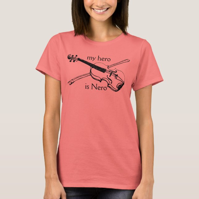 Mein Held ist Nero T-Shirt (Vorderseite)