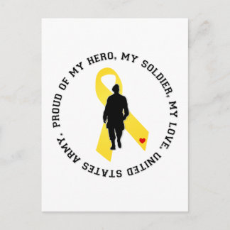 Mein Held, mein Soldat, meine Liebe Postkarte