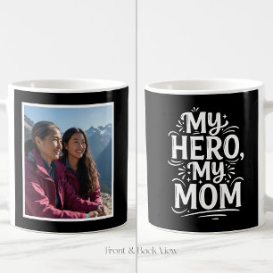 Mein Held Meine Mutti Fette Personalisierte 1 Foto Kaffeetasse