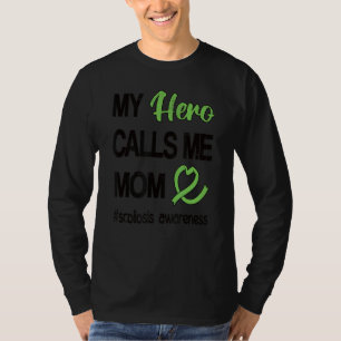 Mein Held nennt mich Mama Scoliose Kriegermutter T-Shirt