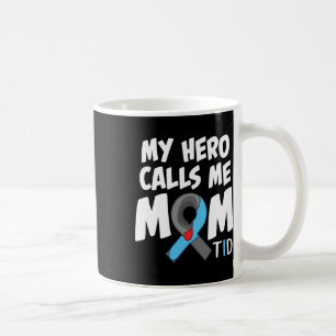 Mein Held nennt mich Mama T1d Diabetiker Typ 1 Dia Kaffeetasse
