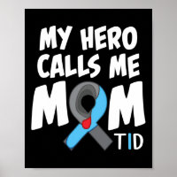 Mein Held nennt mich Mama T1d Diabetiker Typ 1 Dia