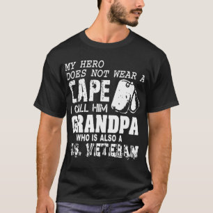 Mein Held trägt kein Kap, das ich ihn Opa nenne T-Shirt